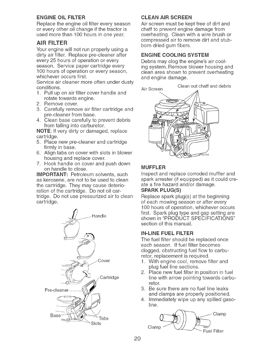 Craftsman 917.273373 User Manual | Page 20 / 56