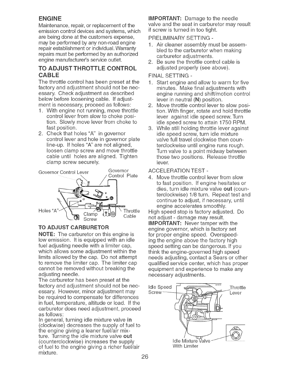 Craftsman 917.273373 User Manual | Page 26 / 56