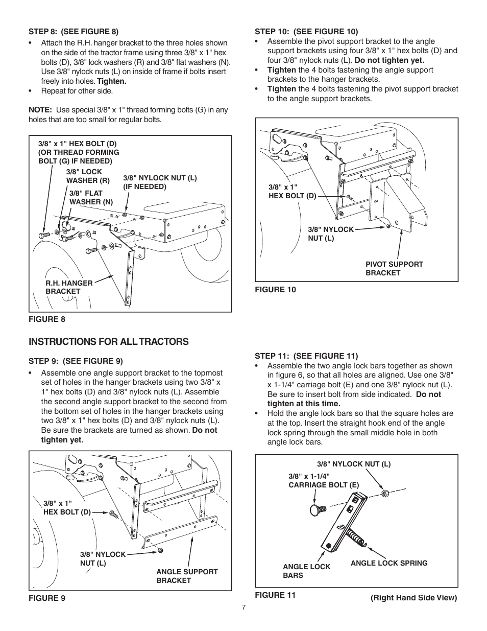 Craftsman SNOW BLADE 486.24441 User Manual | Page 7 / 20