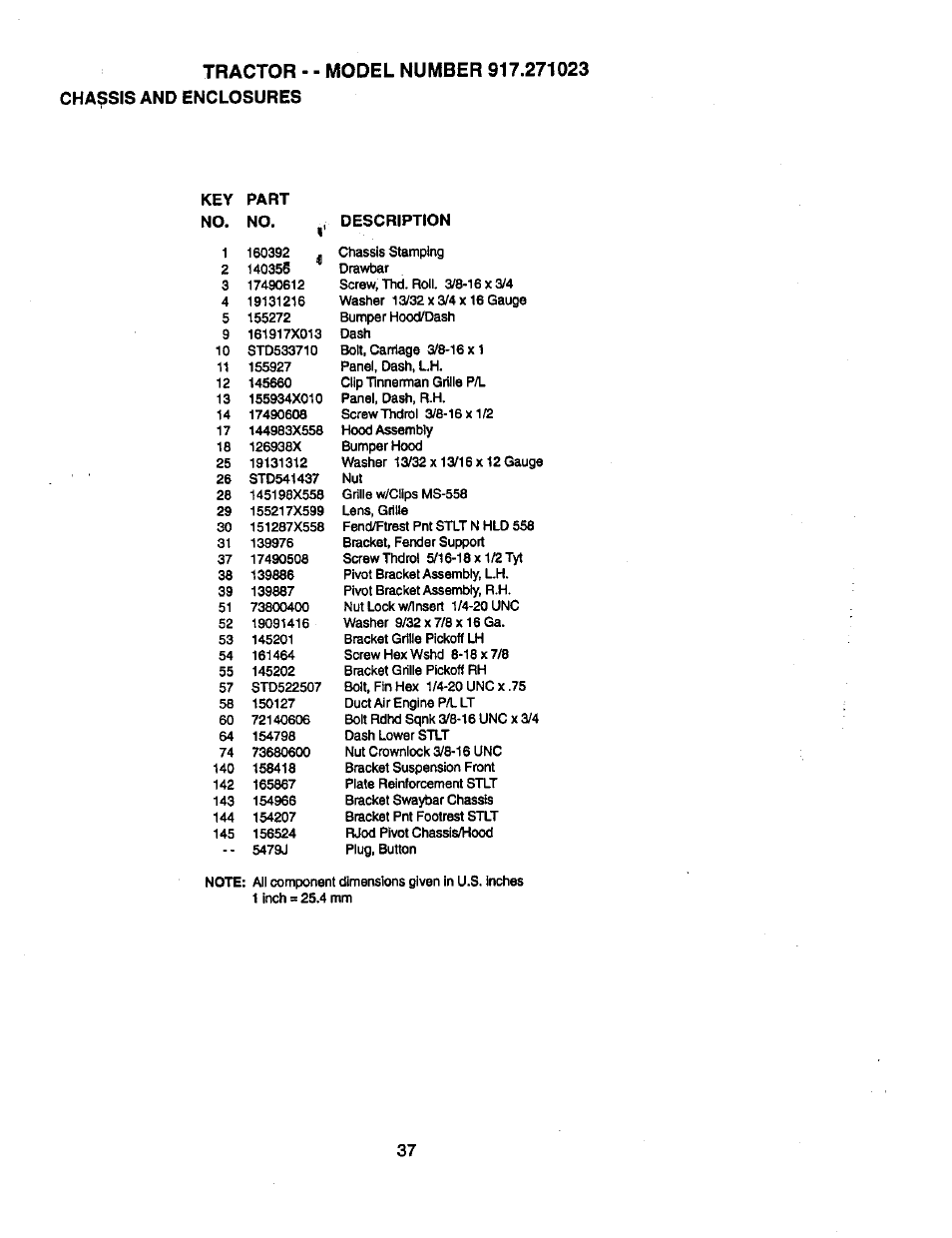 Tractor | Craftsman 917.271023 User Manual | Page 37 / 60