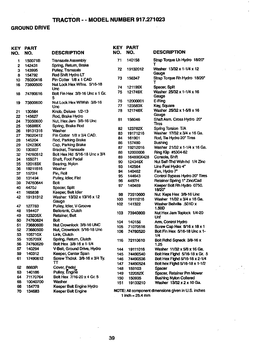 Craftsman 917.271023 User Manual | Page 39 / 60