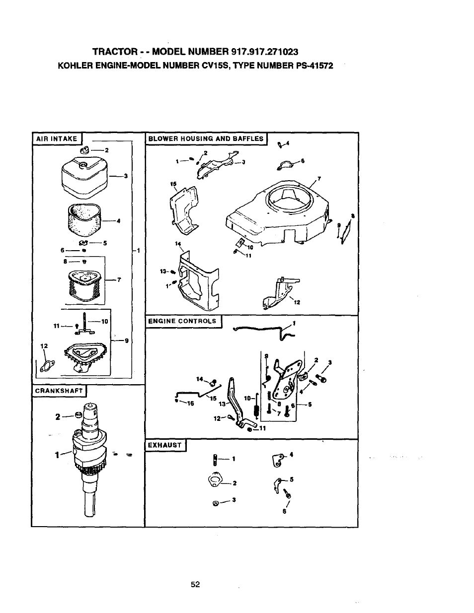 Craftsman 917.271023 User Manual | Page 52 / 60