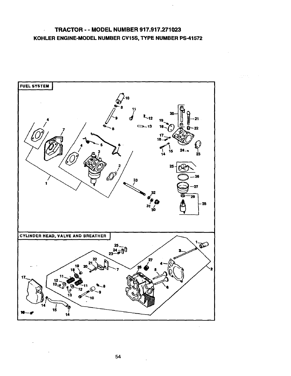 Craftsman 917.271023 User Manual | Page 54 / 60
