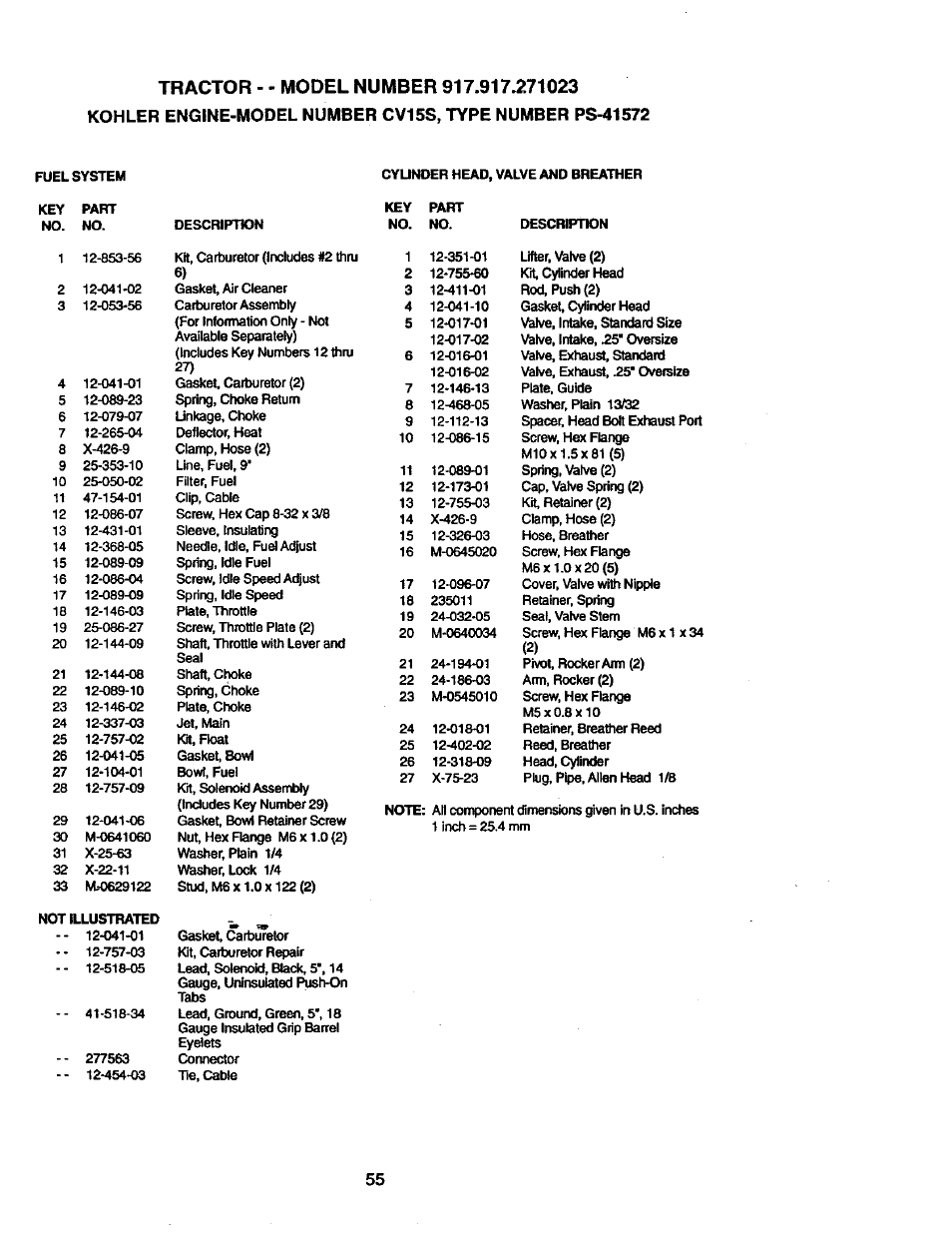 Craftsman 917.271023 User Manual | Page 55 / 60