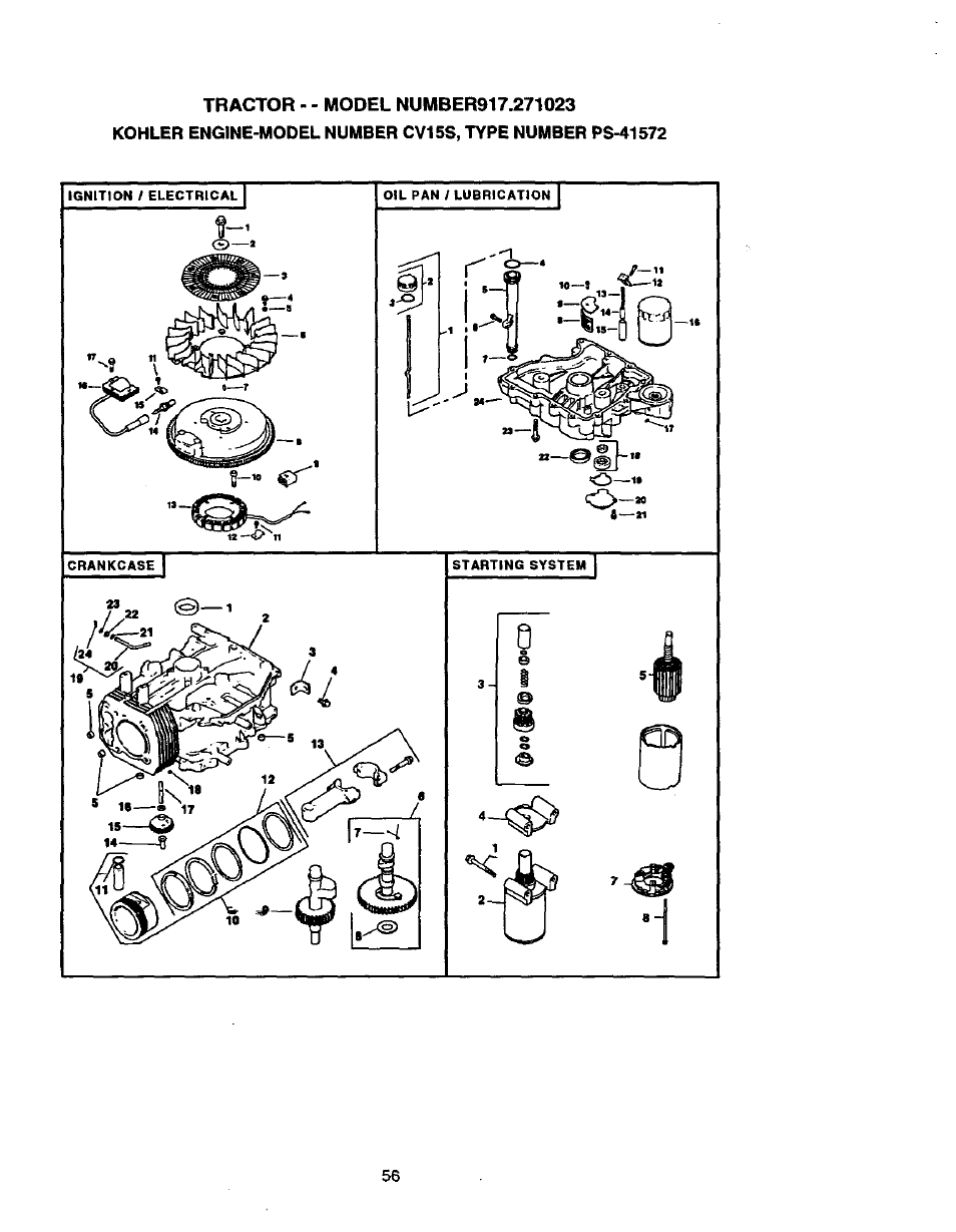 Craftsman 917.271023 User Manual | Page 56 / 60