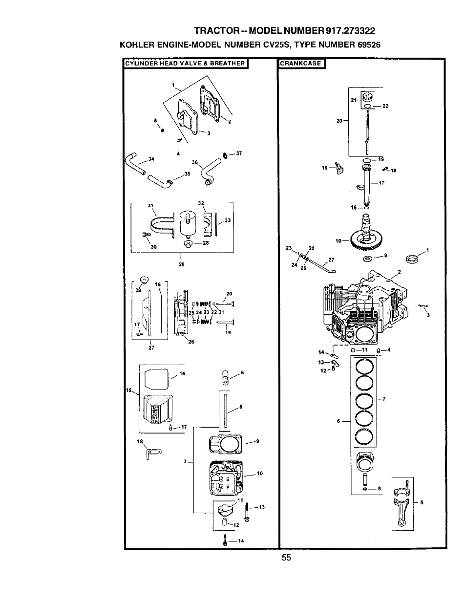 Craftsman 917.273322 User Manual | Page 55 / 64