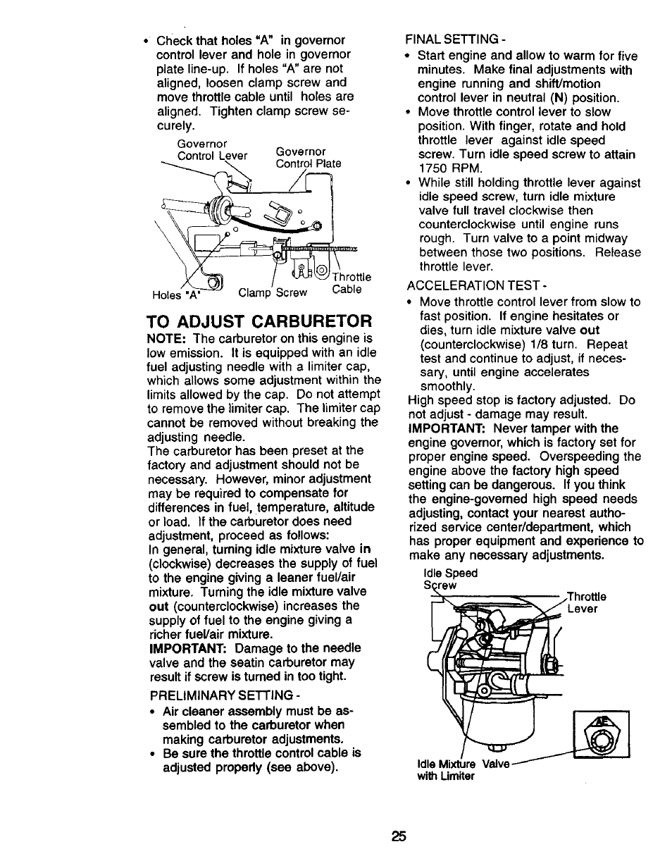 Craftsman 917.270732 User Manual | Page 25 / 60