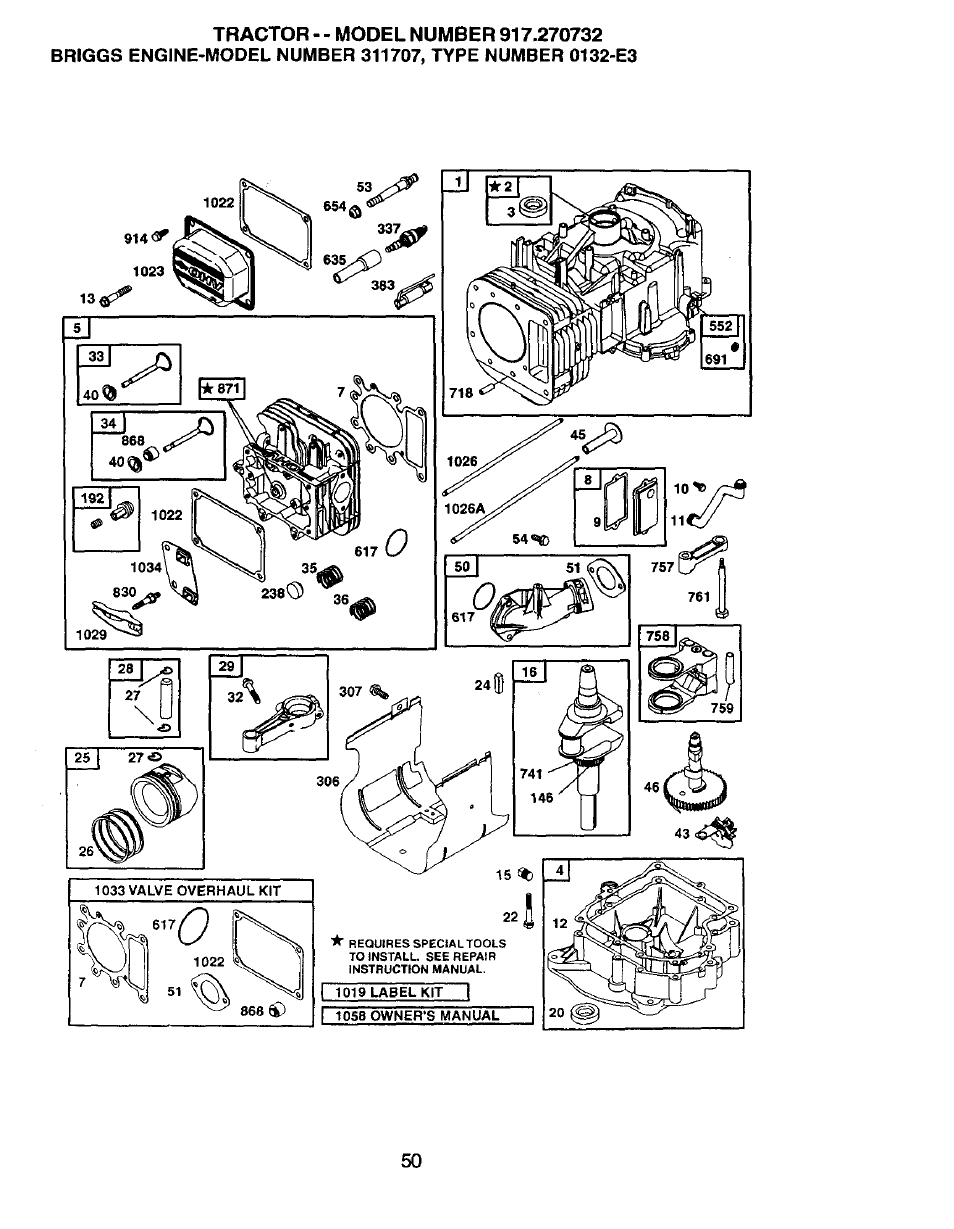 Craftsman 917.270732 User Manual | Page 50 / 60