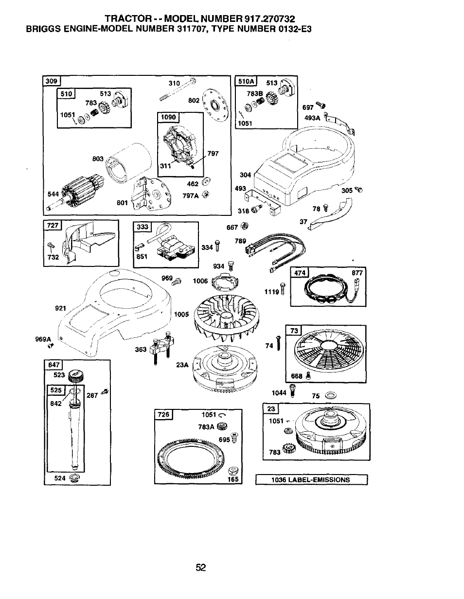 Craftsman 917.270732 User Manual | Page 52 / 60
