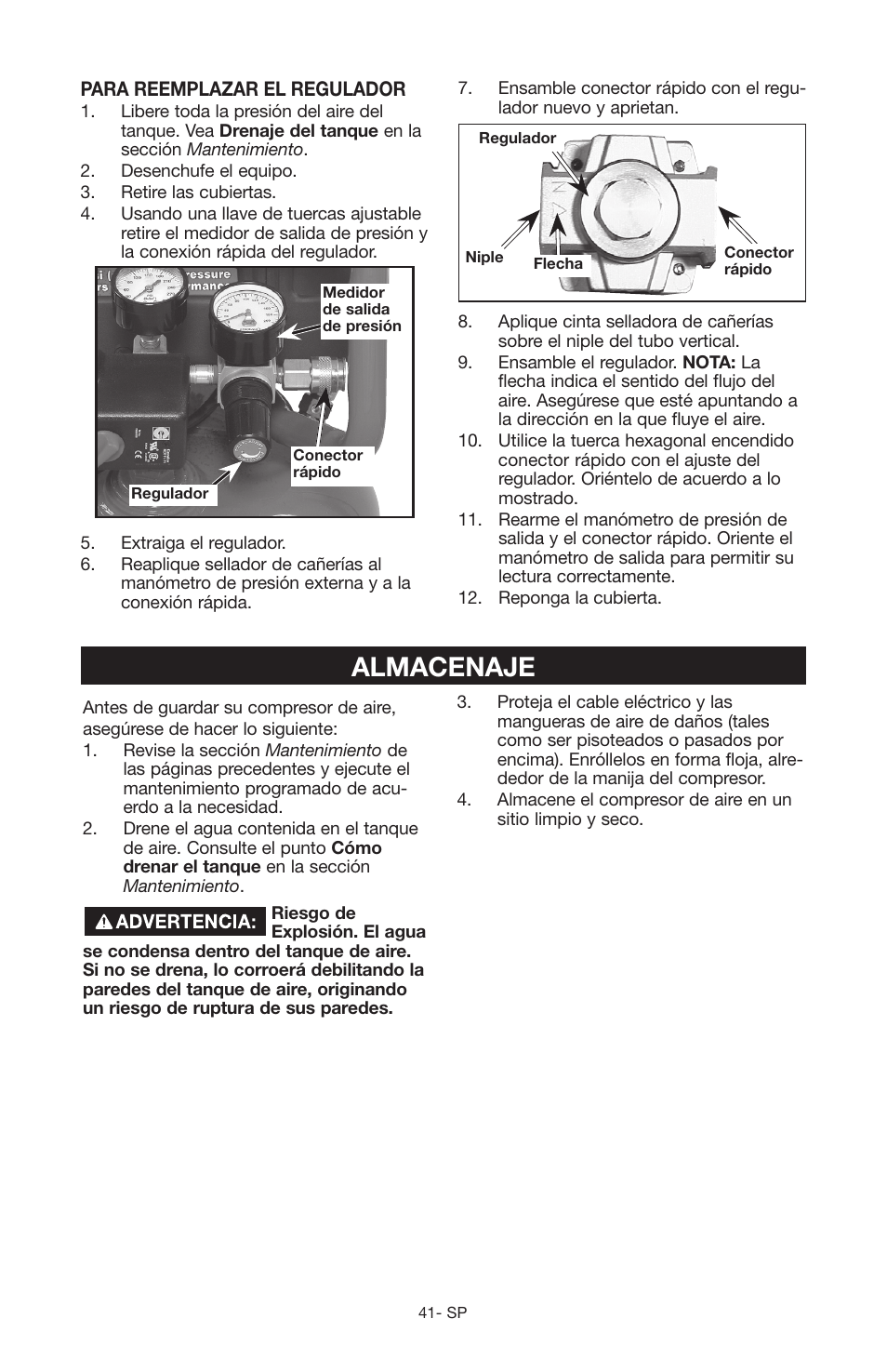 Almacenaje | Craftsman 919.167551 User Manual | Page 37 / 44