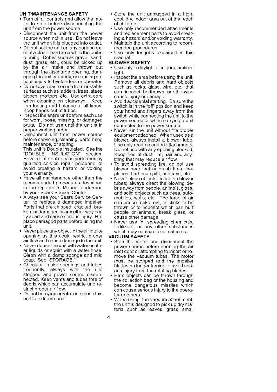 Craftsman 358.798370 User Manual | Page 4 / 10