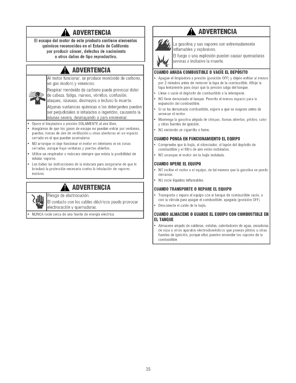 Craftsman 580.752130 User Manual | Page 35 / 60
