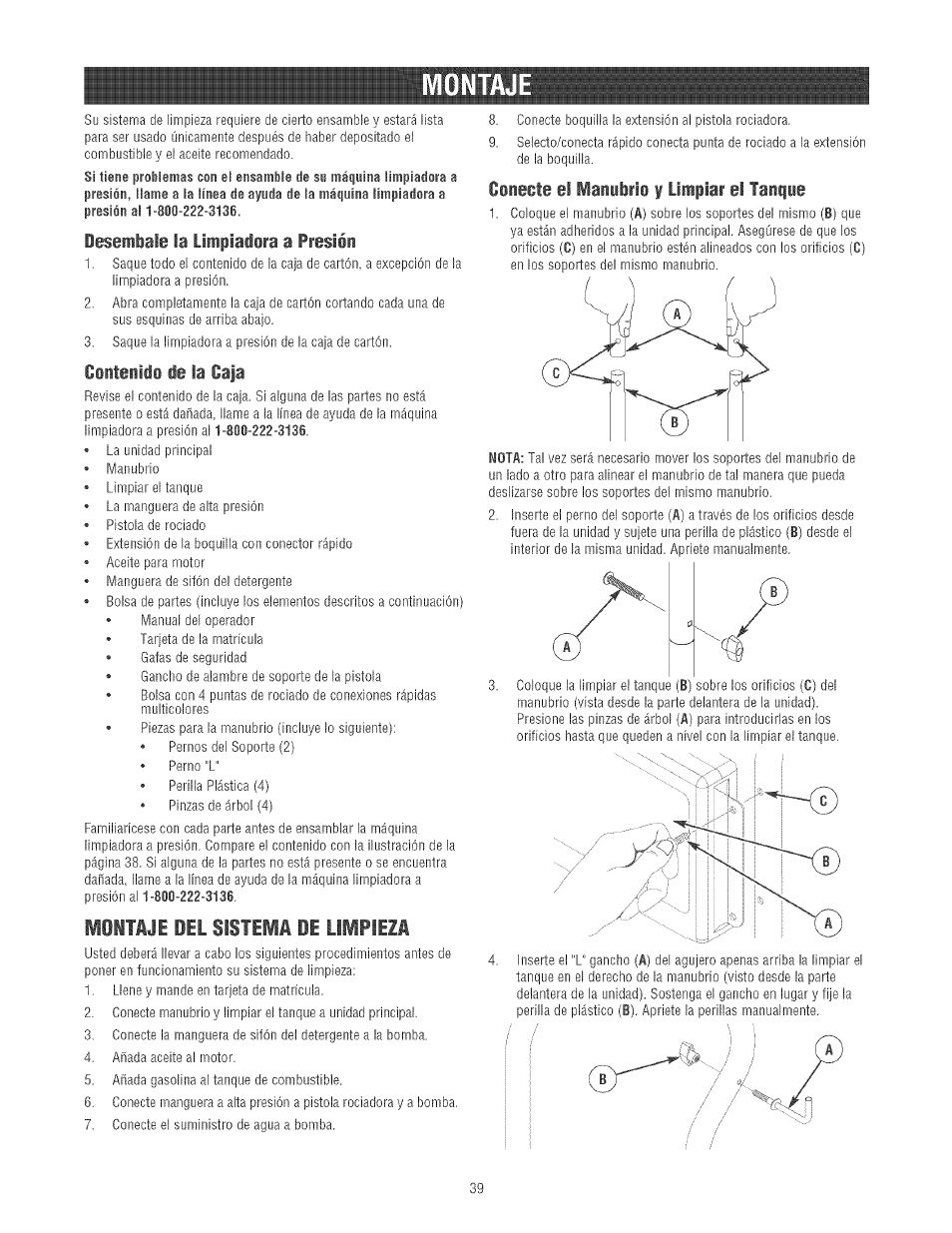 Craftsman 580.752130 User Manual | Page 39 / 60