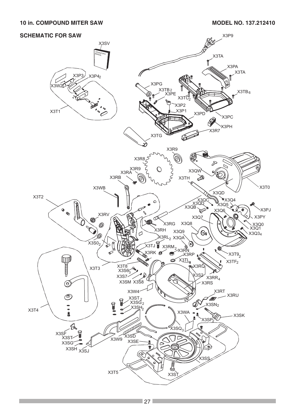 Craftsman 137.21241 User Manual | Page 27 / 31