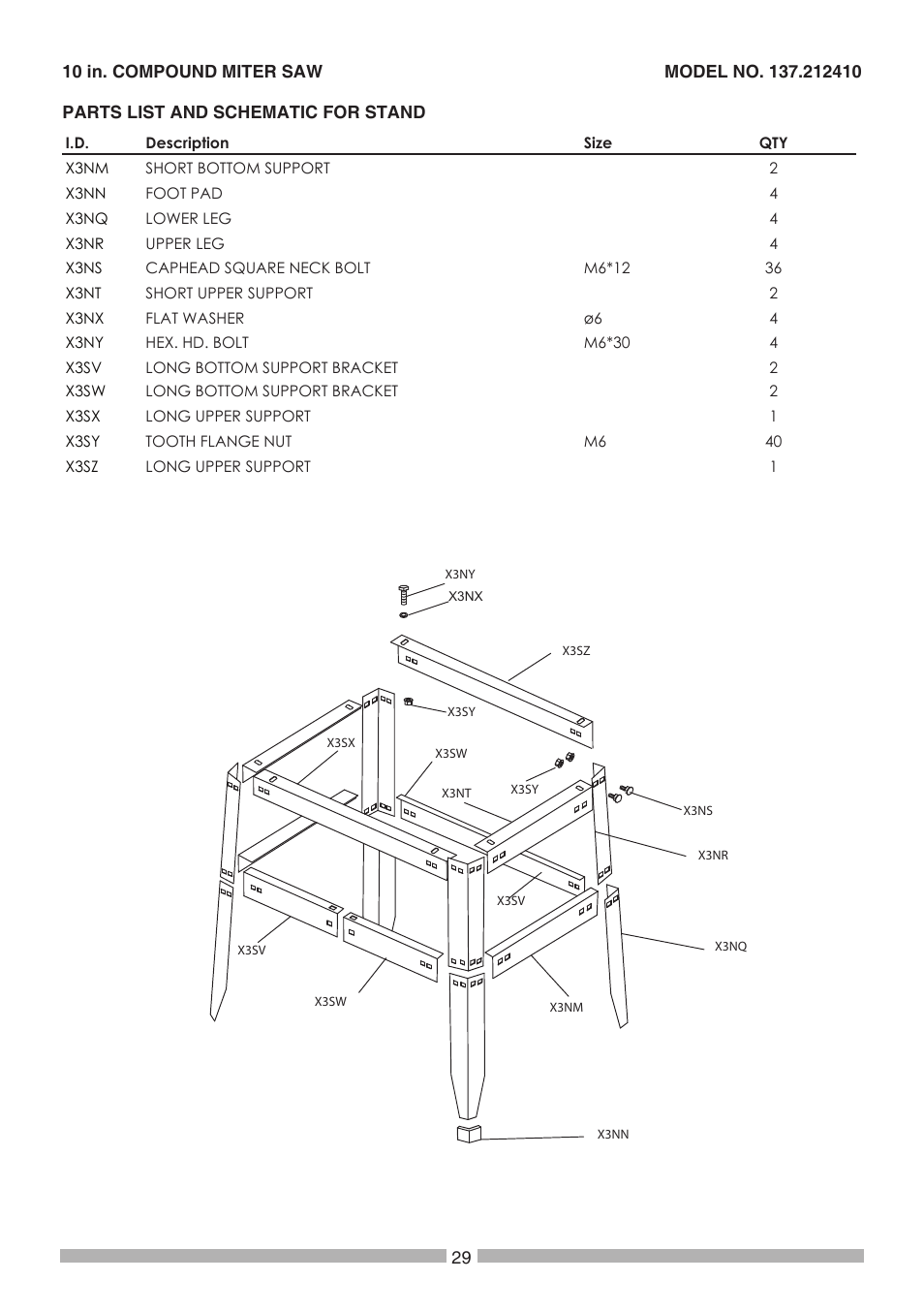 Craftsman 137.21241 User Manual | Page 29 / 31