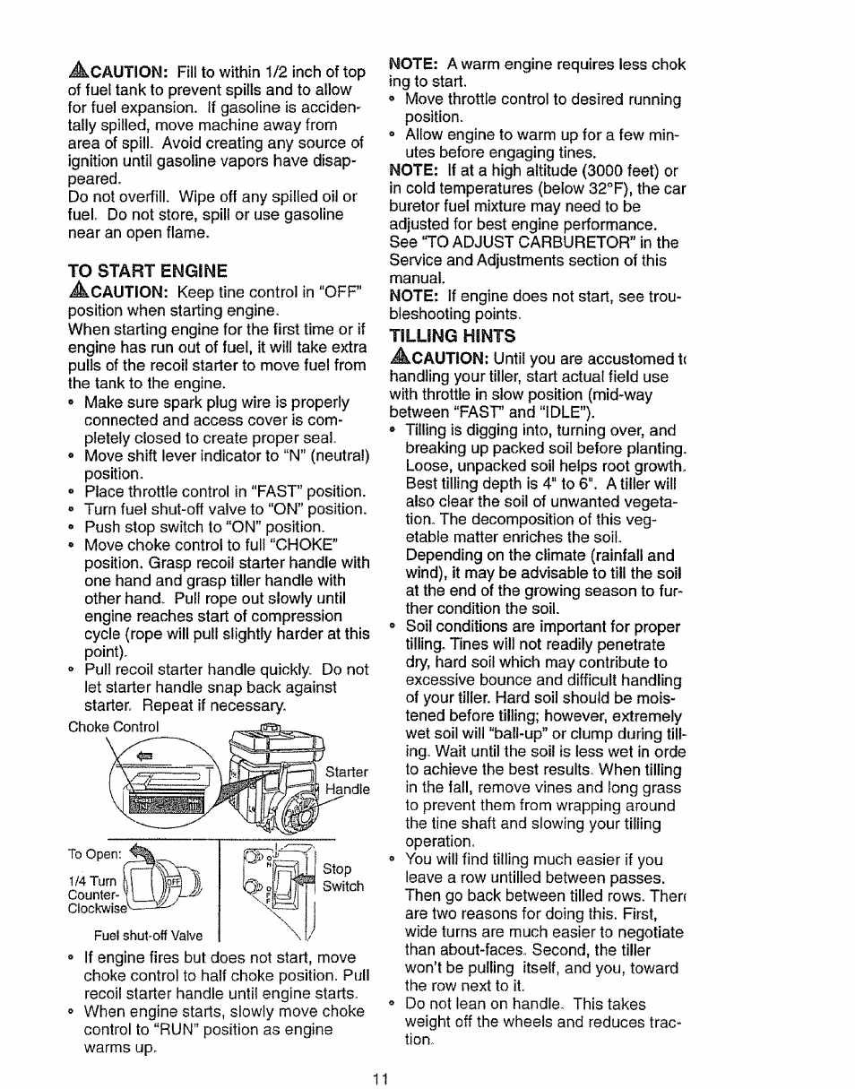 Craftsman 917.293301 User Manual | Page 11 / 36