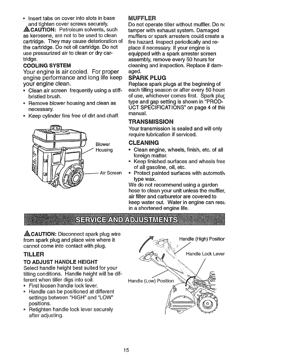 Craftsman 917.293301 User Manual | Page 15 / 36