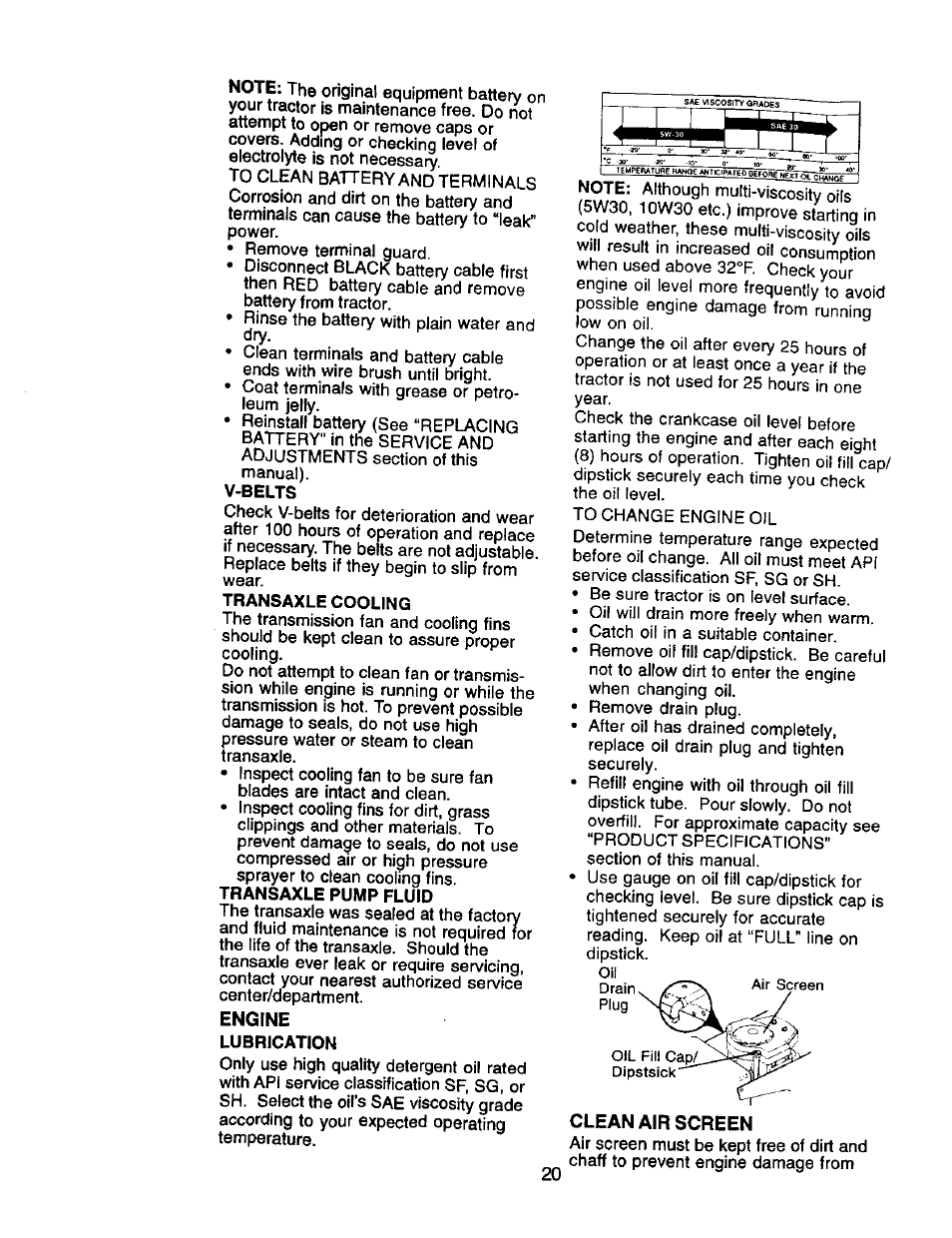 Craftsman 917.270962 User Manual | Page 20 / 60