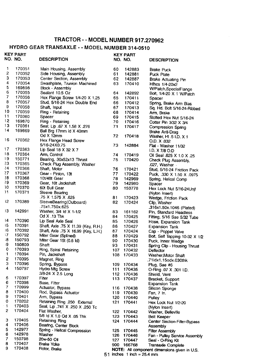Craftsman 917.270962 User Manual | Page 51 / 60