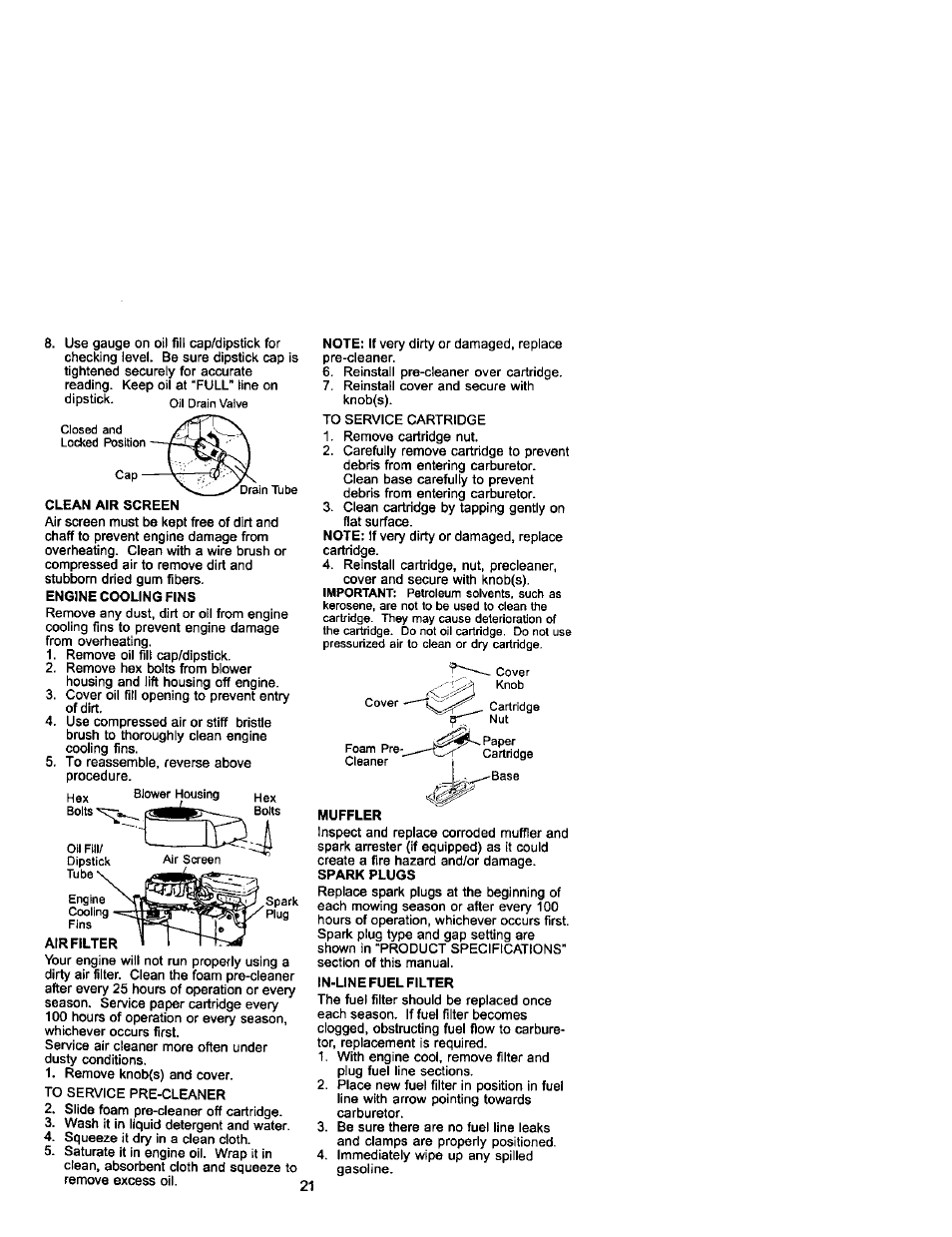 Craftsman 917.271742 User Manual | Page 21 / 60