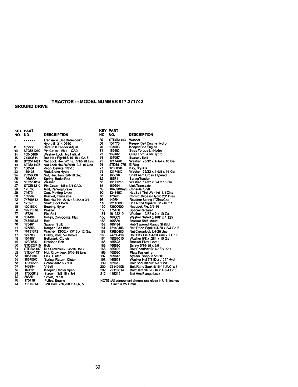 Craftsman 917.271742 User Manual | Page 39 / 60
