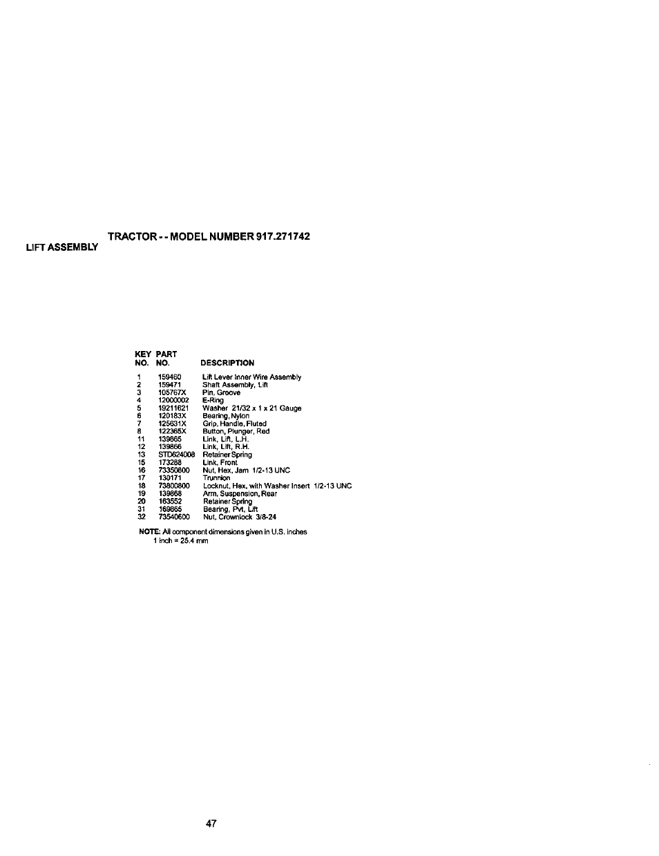 Craftsman 917.271742 User Manual | Page 47 / 60