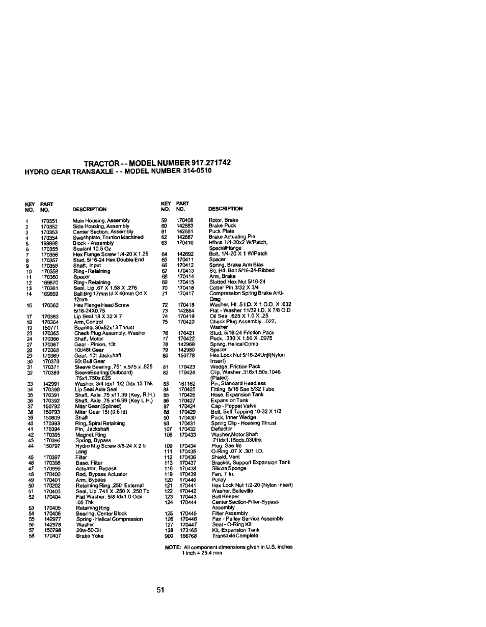 Craftsman 917.271742 User Manual | Page 51 / 60