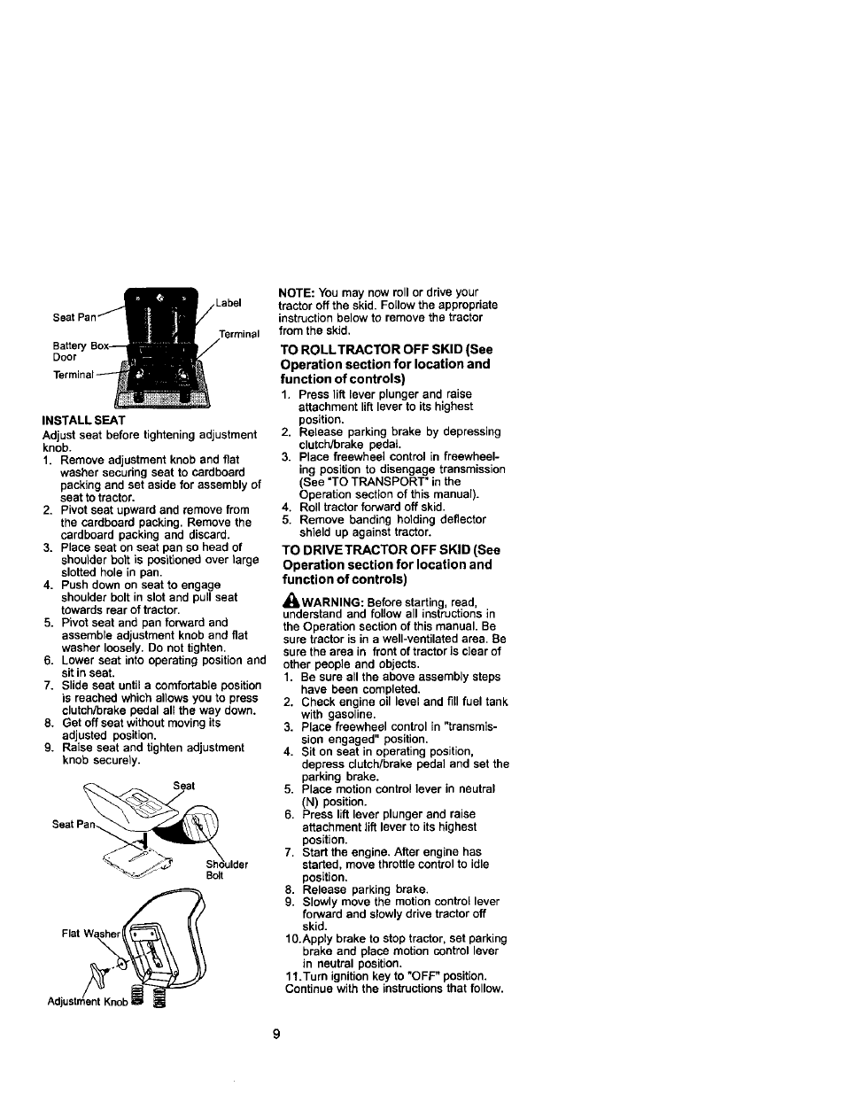 Craftsman 917.271742 User Manual | Page 9 / 60