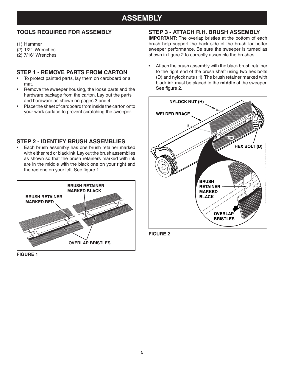 Assembly | Craftsman 486.242241 User Manual | Page 5 / 20