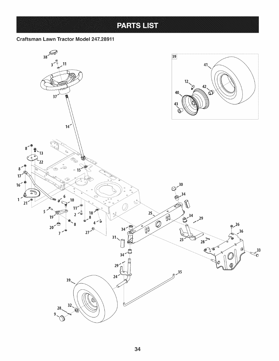 Craftsman 247.28911 User Manual | Page 34 / 92