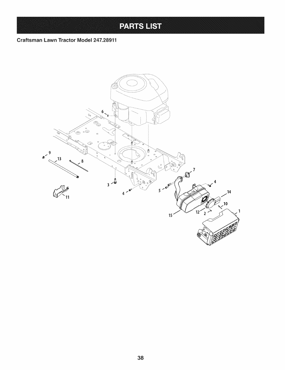 Craftsman 247.28911 User Manual | Page 38 / 92