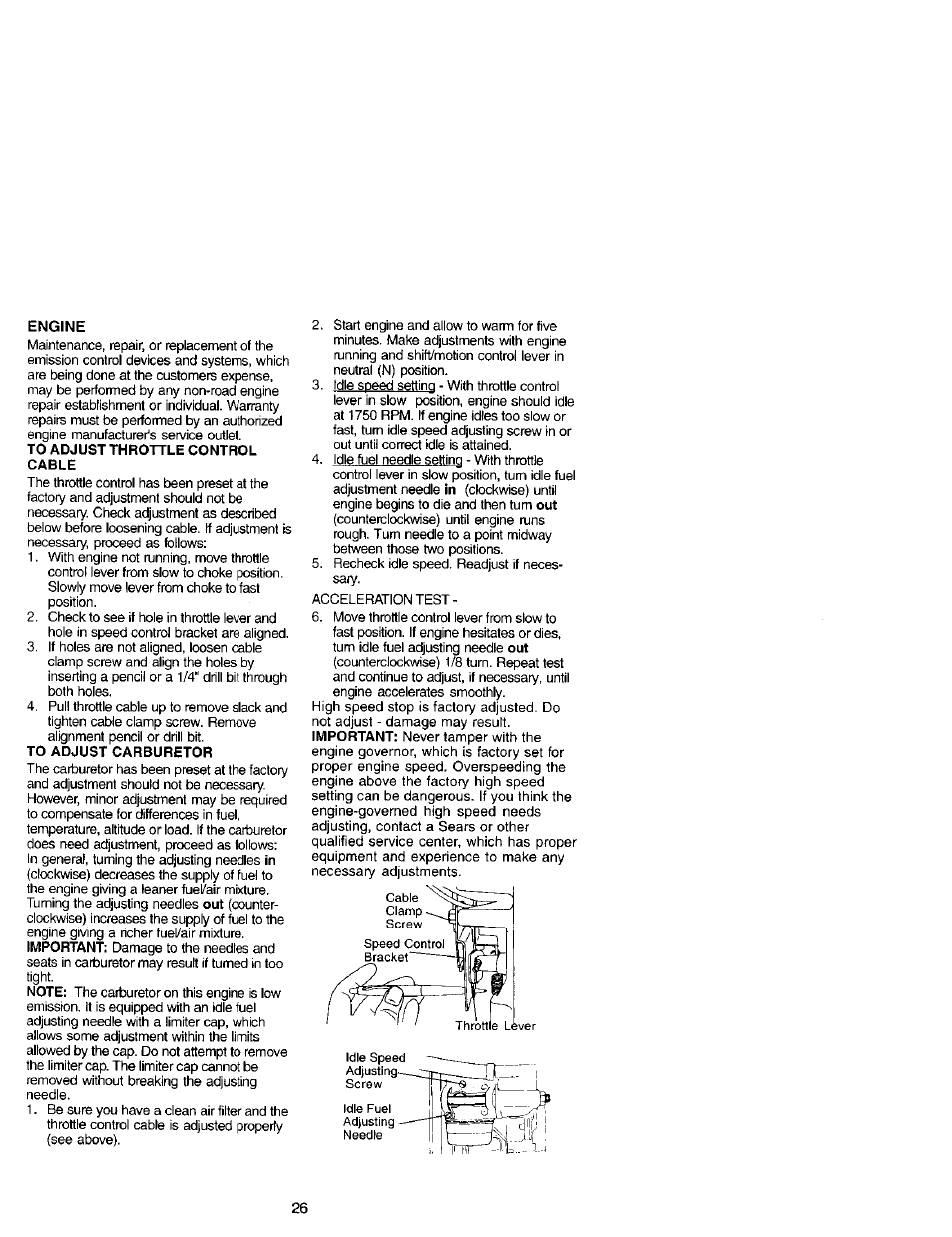 Craftsman 917.272070 User Manual | Page 26 / 60