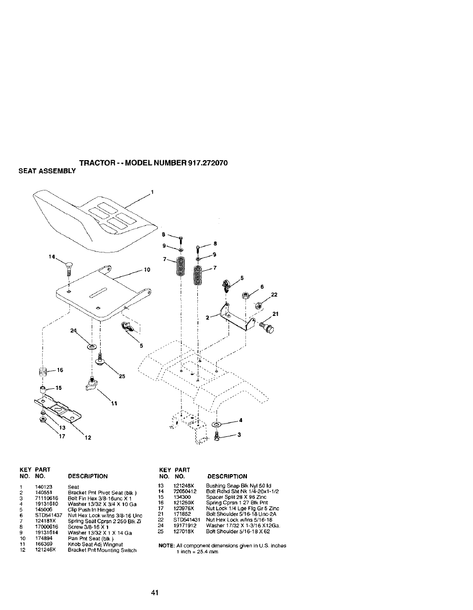 Craftsman 917.272070 User Manual | Page 41 / 60