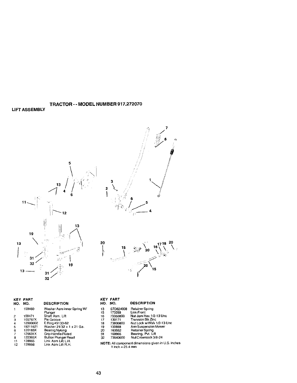 Craftsman 917.272070 User Manual | Page 43 / 60