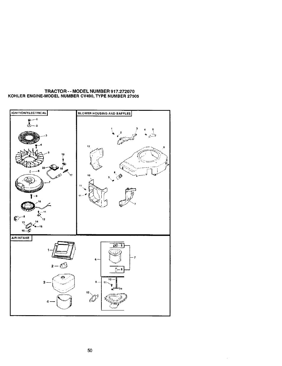 Craftsman 917.272070 User Manual | Page 50 / 60