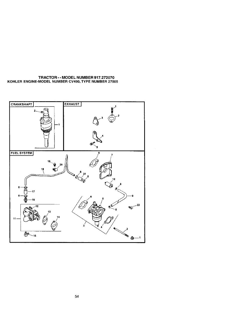 Craftsman 917.272070 User Manual | Page 54 / 60