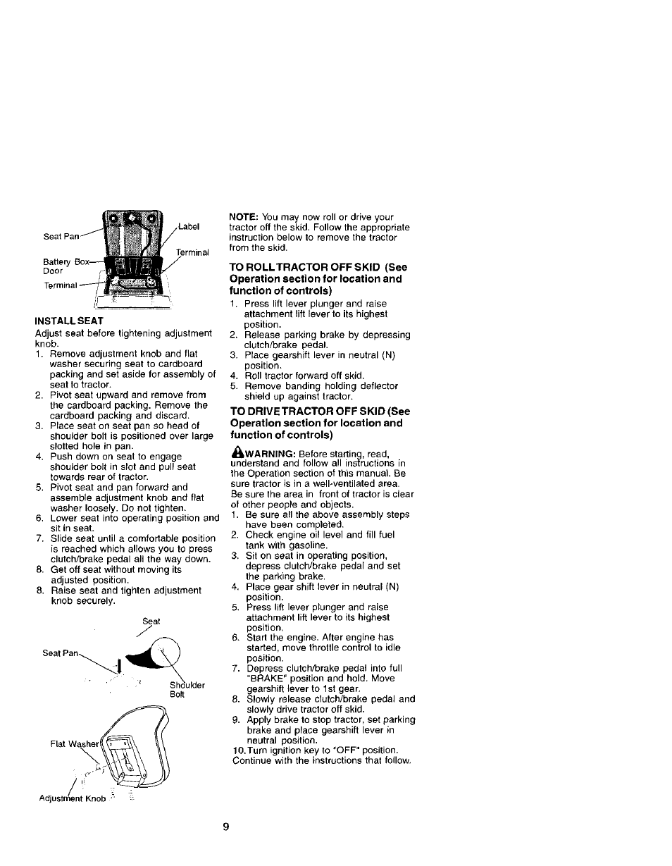 Craftsman 917.272070 User Manual | Page 9 / 60