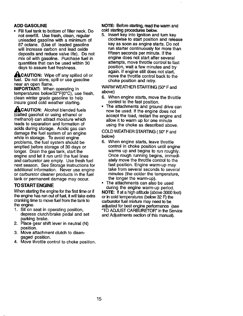 Craftsman 917.271653 User Manual | Page 15 / 56