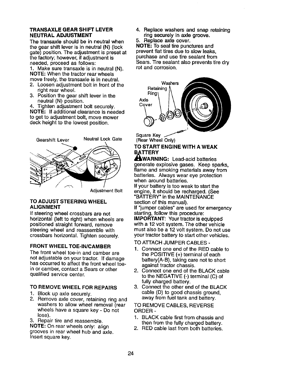 Craftsman 917.271653 User Manual | Page 24 / 56