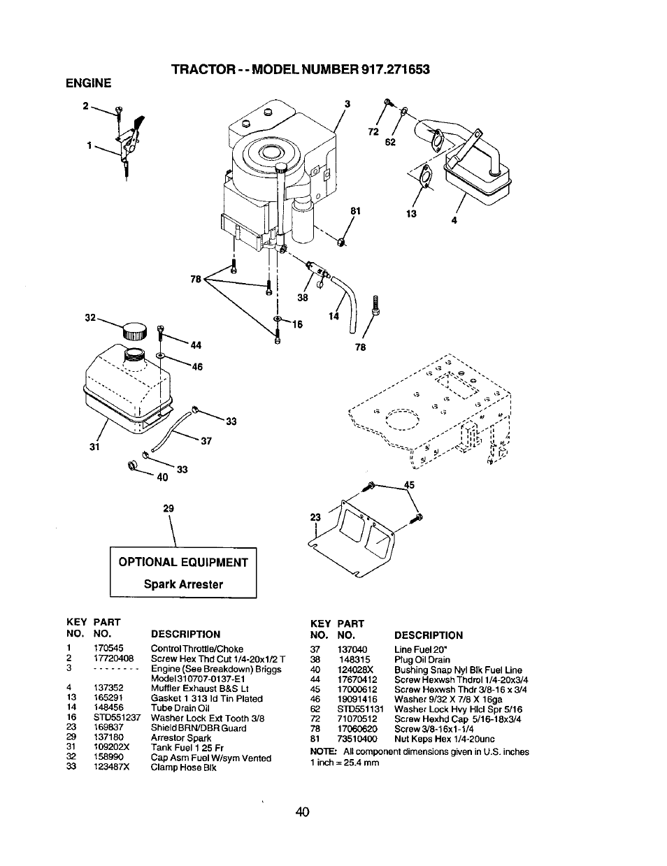 Craftsman 917.271653 User Manual | Page 40 / 56
