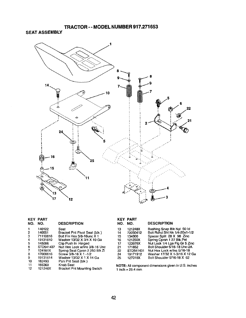 Craftsman 917.271653 User Manual | Page 42 / 56
