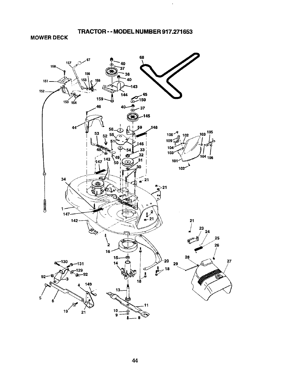 Craftsman 917.271653 User Manual | Page 44 / 56