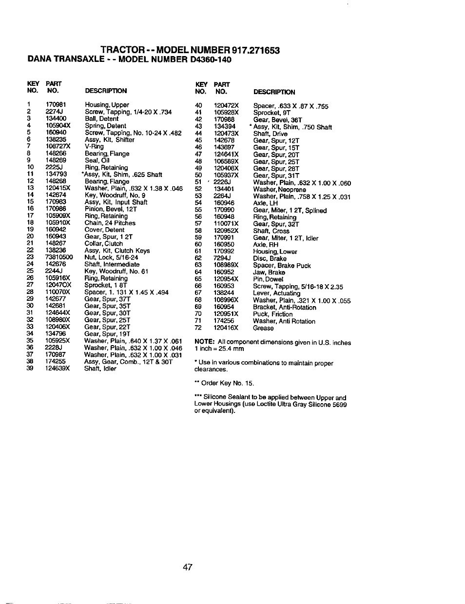 Craftsman 917.271653 User Manual | Page 47 / 56