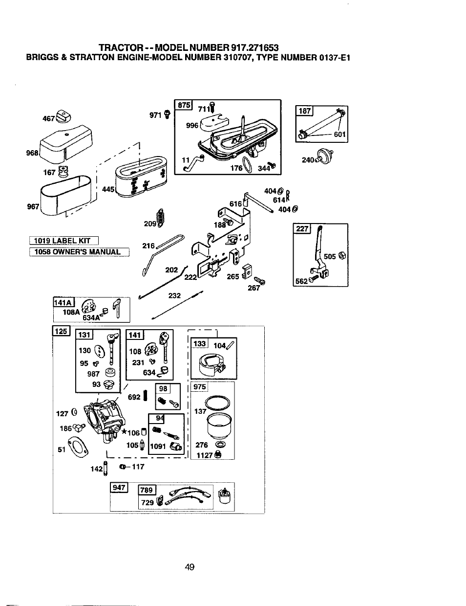 Craftsman 917.271653 User Manual | Page 49 / 56