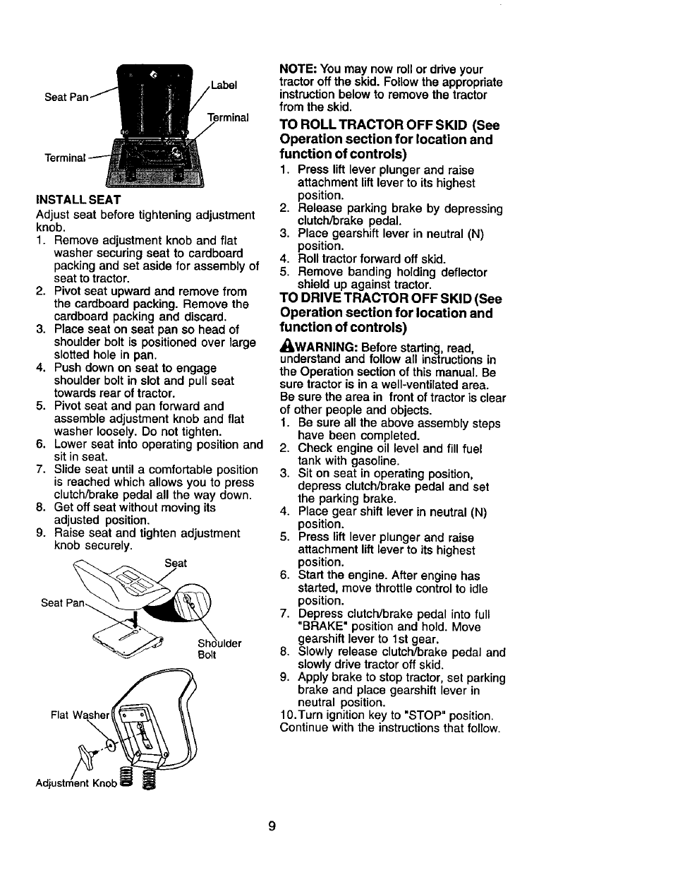 Craftsman 917.271653 User Manual | Page 9 / 56