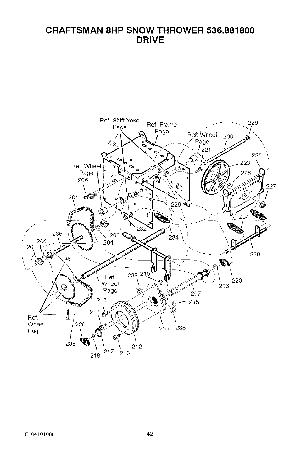 Craftsman 536.881800 User Manual | Page 42 / 100