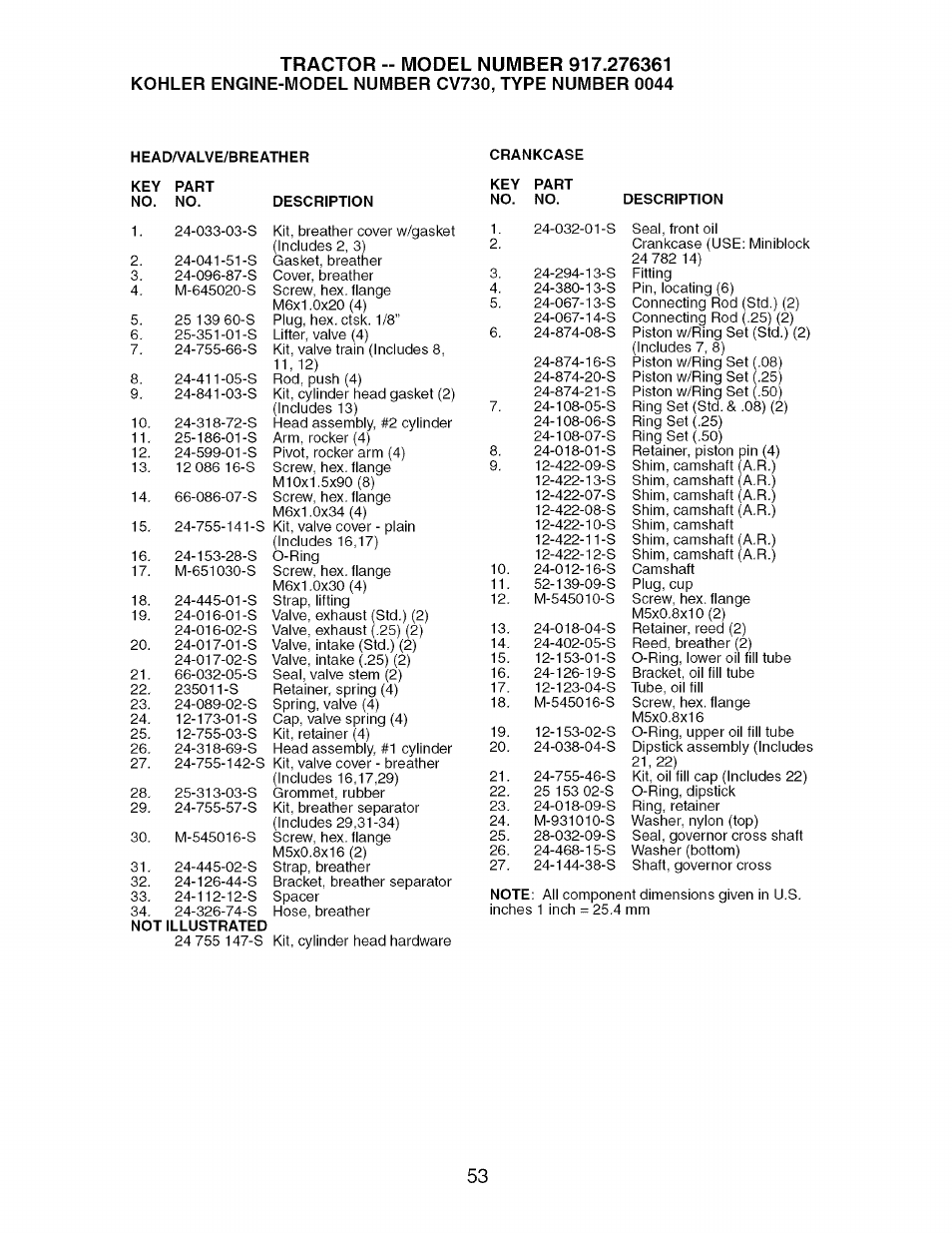 Craftsman 917.276361 User Manual | Page 53 / 64