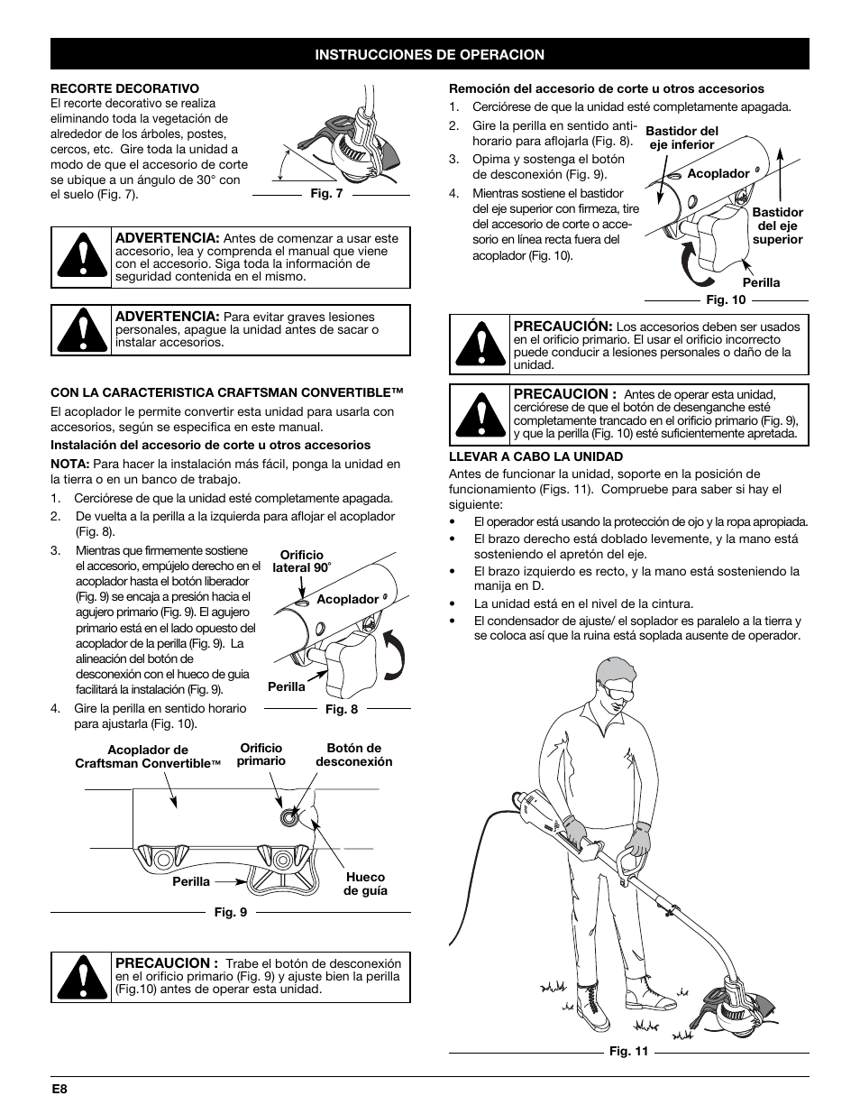 Craftsman 316.7454 User Manual | Page 20 / 24