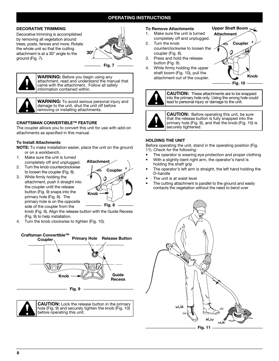 Craftsman 316.7454 User Manual | Page 8 / 24