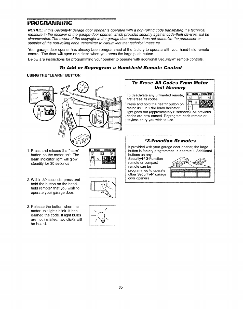 Proeilammine | Craftsman 139.53920D User Manual | Page 35 / 76